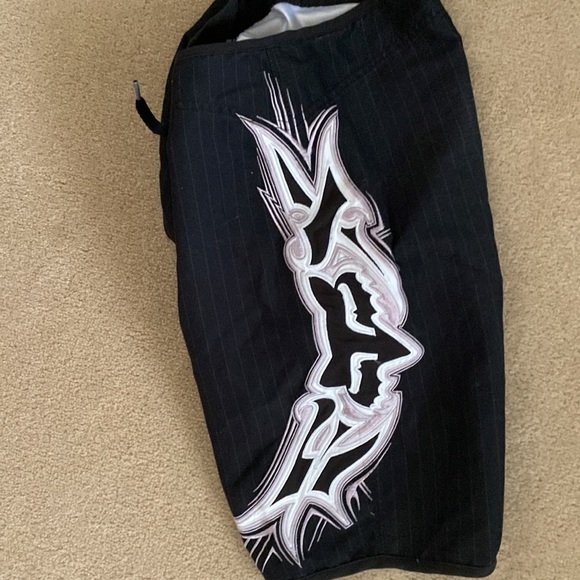 Mens Fox Swim Trunks - Picture 2 of 6